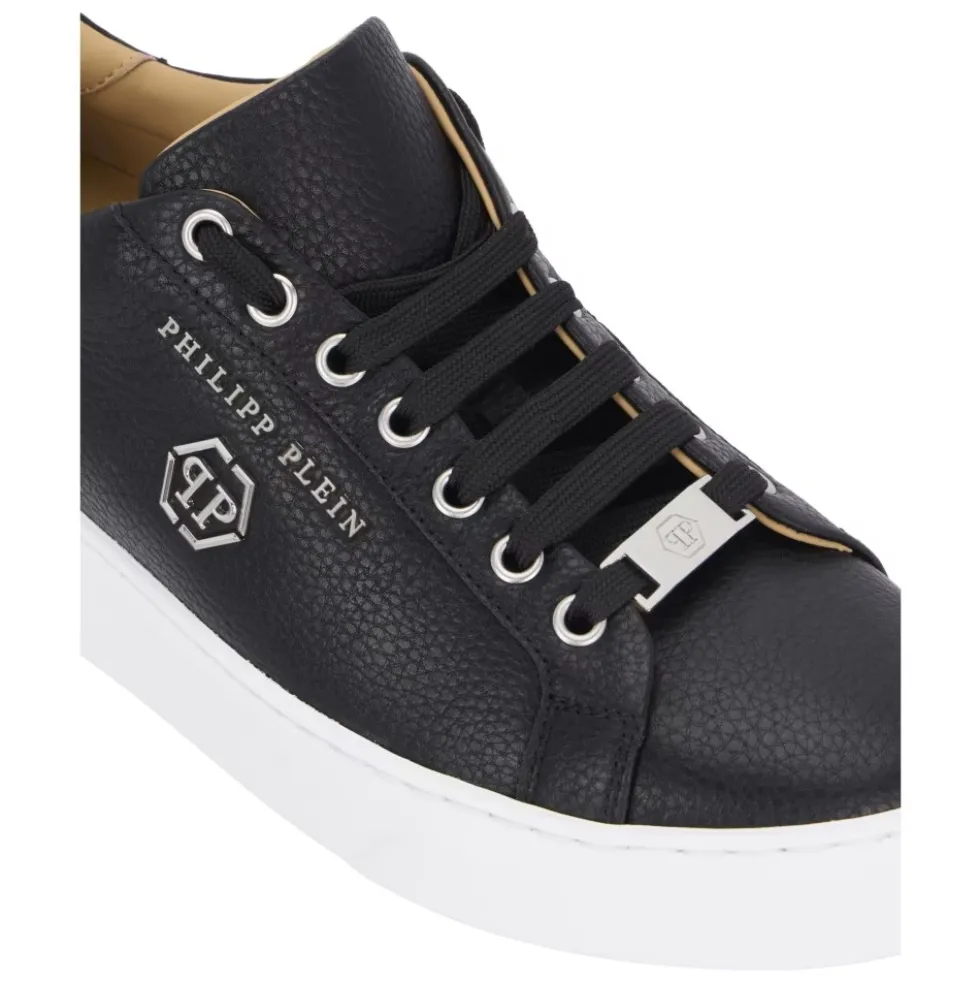Læder Lo-Top Sneakers Hexagon