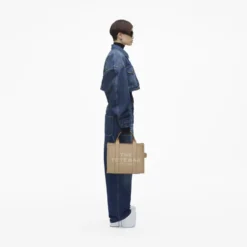 Læder Medium Tote Bag