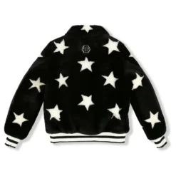 Leather Bomber Stars