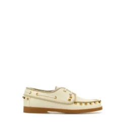 Leather Lace-Up Shoes