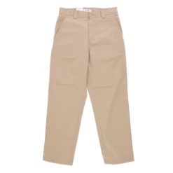 Leather Rinsed Long Trousers