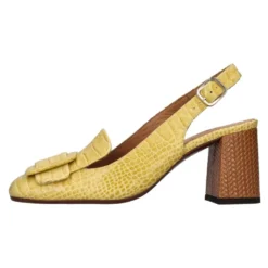 Leather Slingback Pump