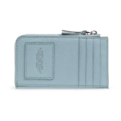 Leather Top Zip Multi Wallet