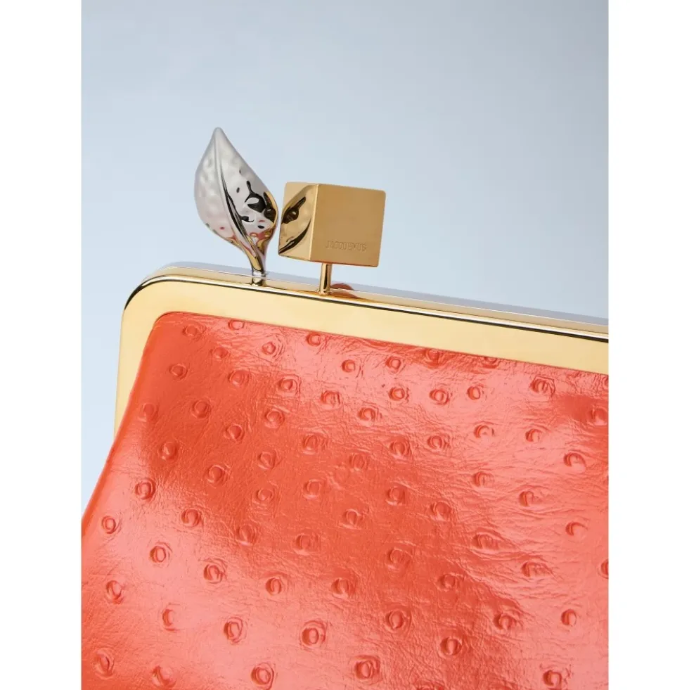 Le Berlingot Small Leather Clutch Bag