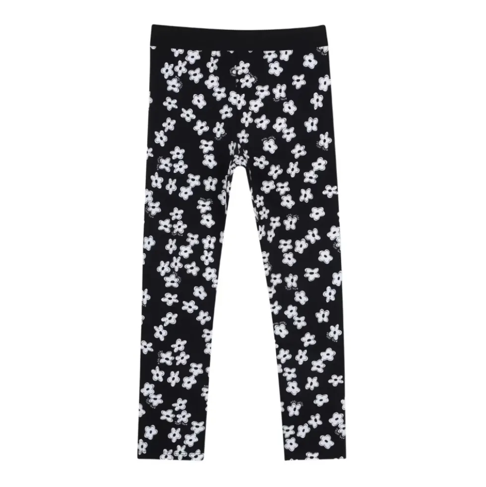 Leggings med blomsterprint