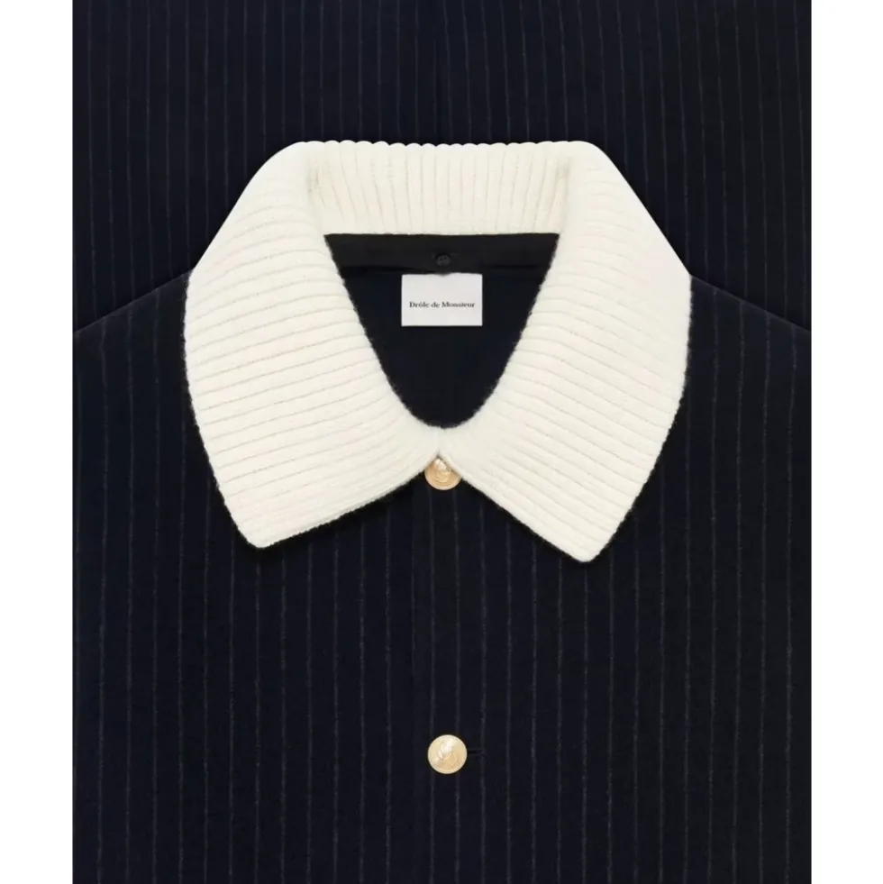 Le Manteau Pinstripes