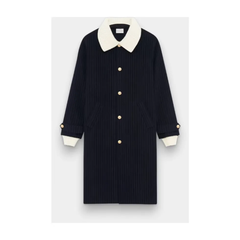 Le Manteau Pinstripes