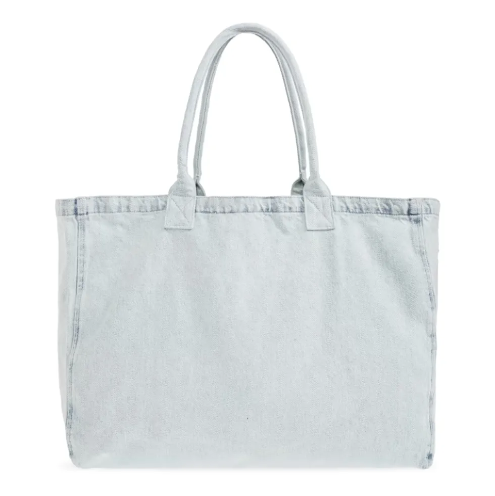 Leo Denim Shopper Bag