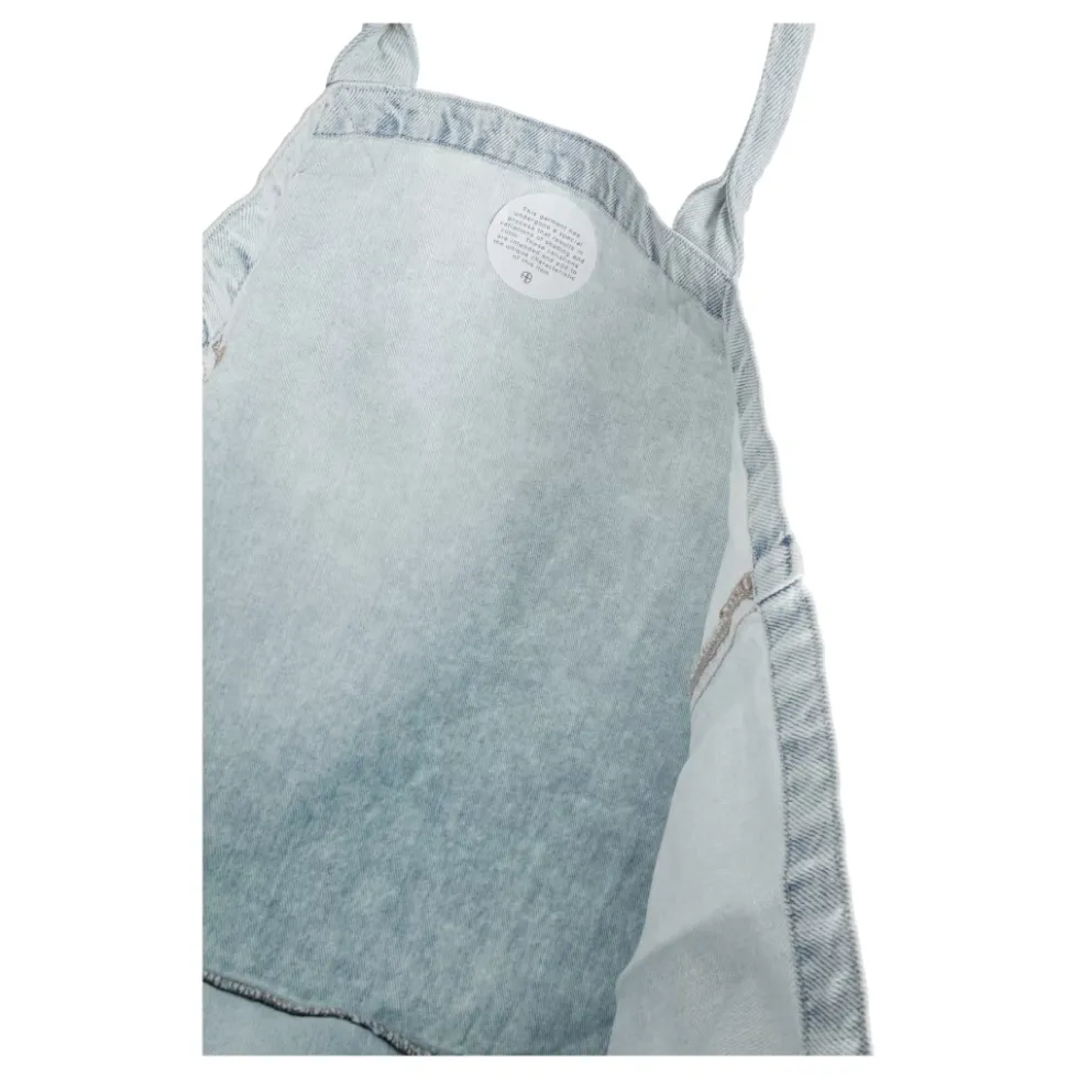 Leo Denim Shopper Bag