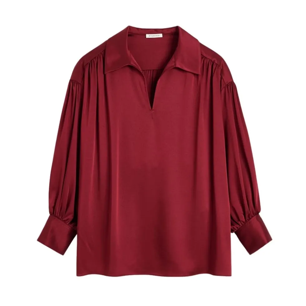 Leonora Satin Blouse