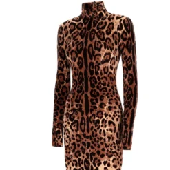 Leopard Maxi Kjole