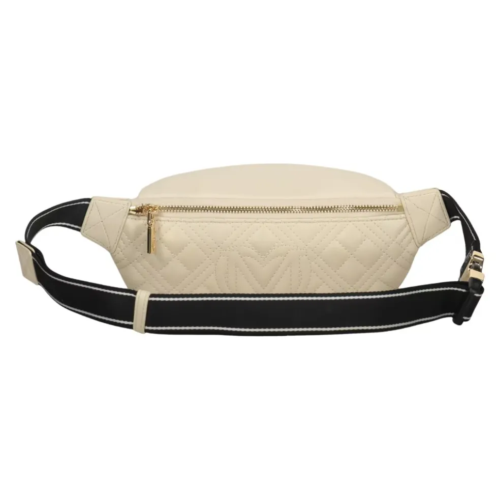 Lettering Logo Quilted Belt Bag