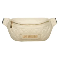 Lettering Logo Quilted Belt Bag