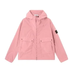Light Compact Touch Poly-TC Kort Parka