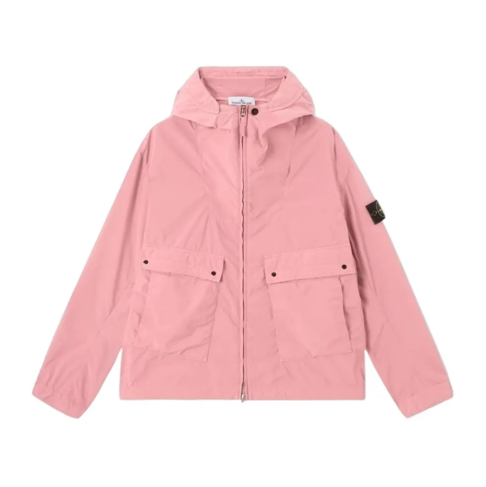 Light Compact Touch Poly-TC Kort Parka