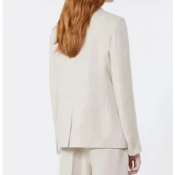 Linen Canvas Blazer
