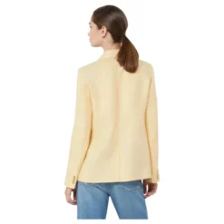 Linen Canvas Blazer