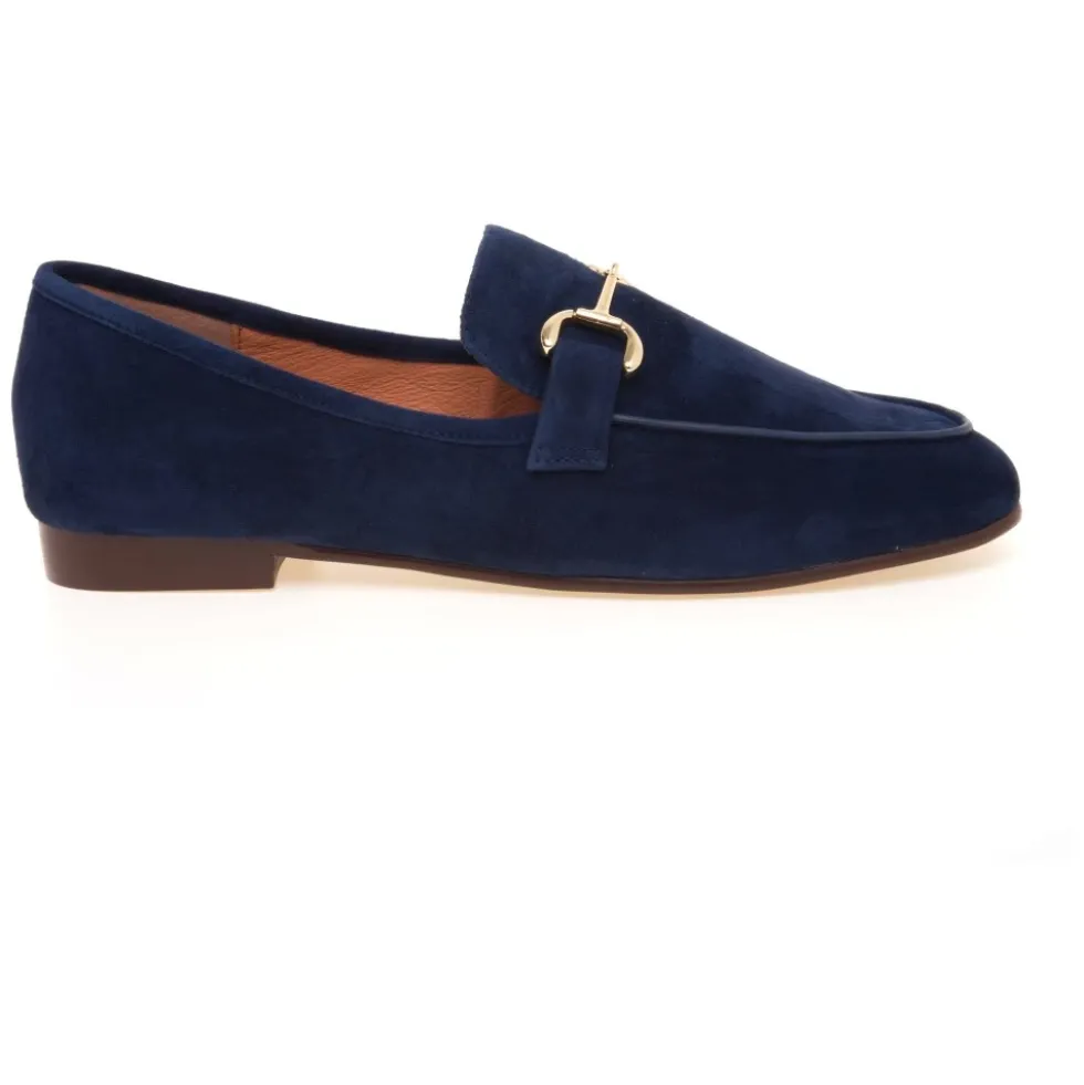 Loafer med metalspænde