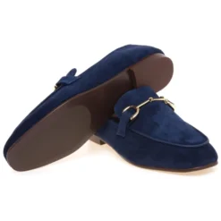 Loafer med metalspænde