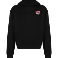 Logo Applique Hoodie