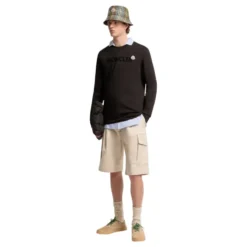 Logo Bomulds Sweatshirt
