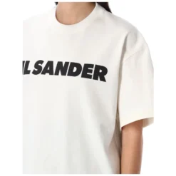 Logo Bomulds T-shirt med korte ærmer