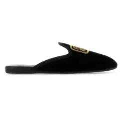 Logo Broderede Slip-On Mules