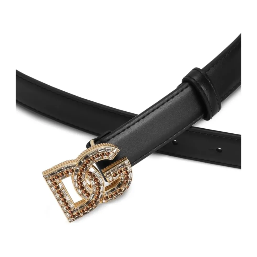 Logo Calfskin Belt