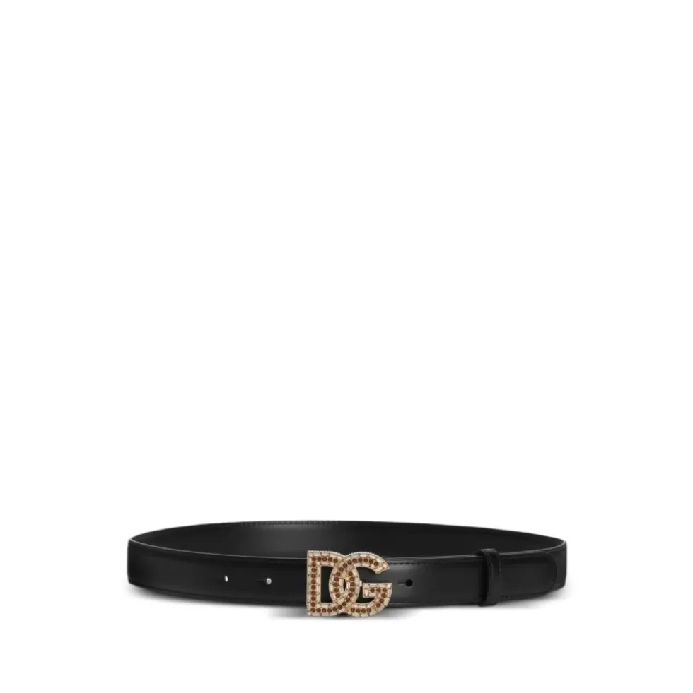 Logo Calfskin Belt