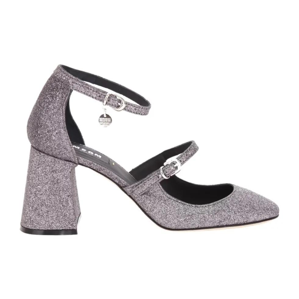 Logo-charm 90mm Glitter Pump