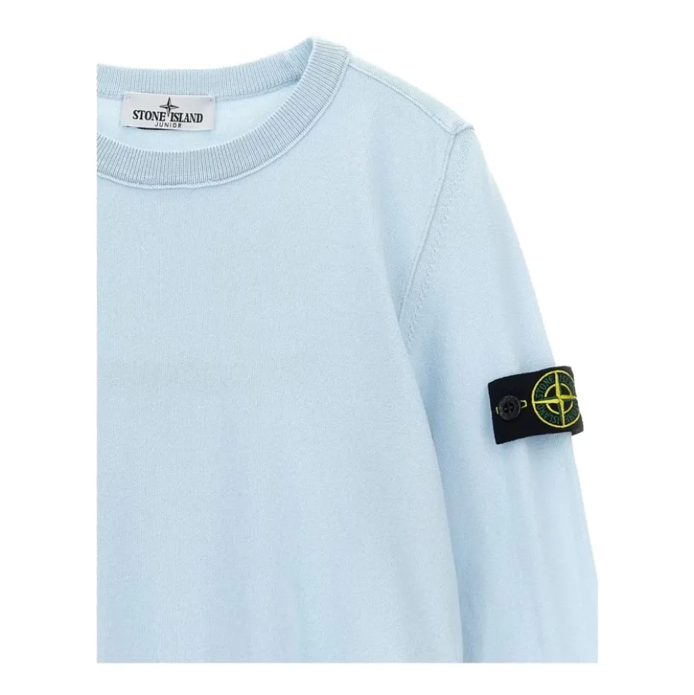 Logo Cotton Crewneck Sweater