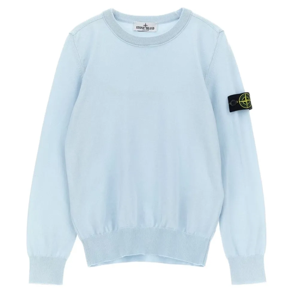 Logo Cotton Crewneck Sweater