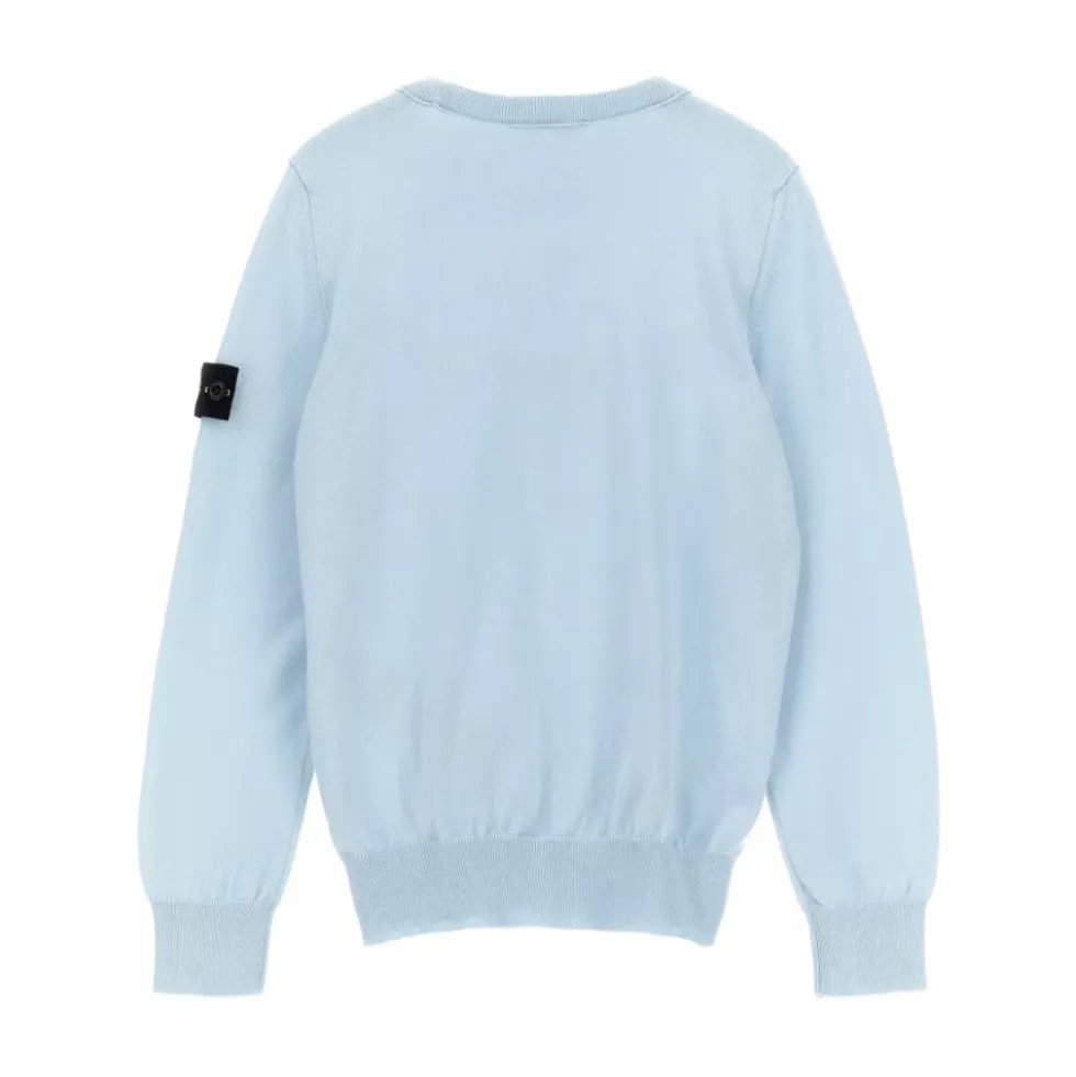 Logo Cotton Crewneck Sweater