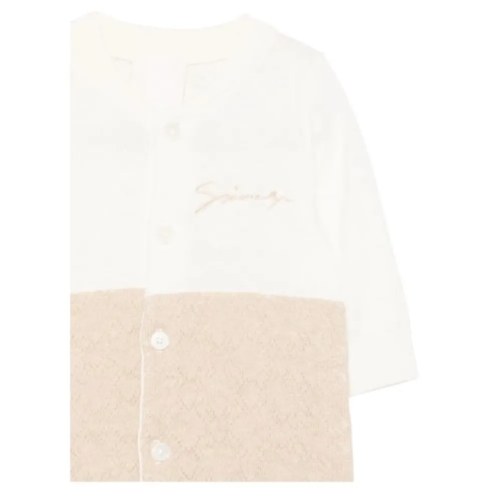 Logo Knit Onesie