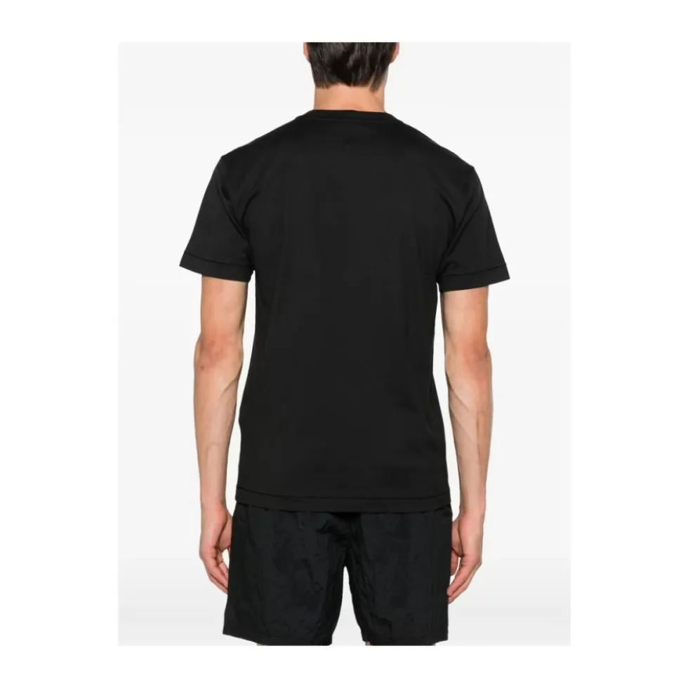 Logo Patch Bomulds T-Shirt