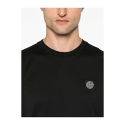 Logo Patch Bomulds T-Shirt