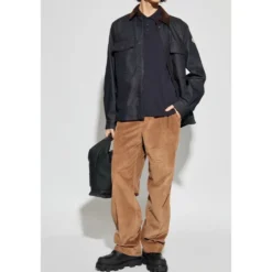 Logo Patch Cotton Polo Shirt