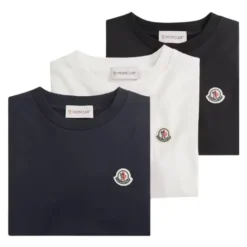 Logo-Patch T-Shirt 3-Pack