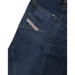 Logo Patch Wide Leg Jeans