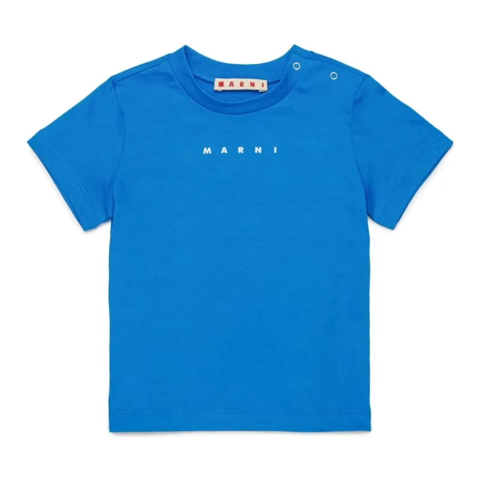 Logo-Print Bomuldsjersey T-shirt