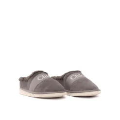 Logo Suede Slipper