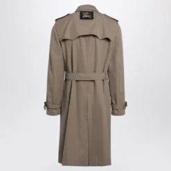 Long Silk Cotton Foxfield Trenchcoat