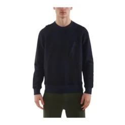 Loopback Crew Sweat Ink Navy