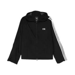 Loose Fit Wired 3-Striped Nylon Track Top