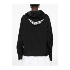 Loose Fit Wired 3-Striped Nylon Track Top