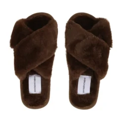 Lou Faux Fur Slippers