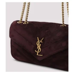 Loulou Small Suede Shoulder Bag