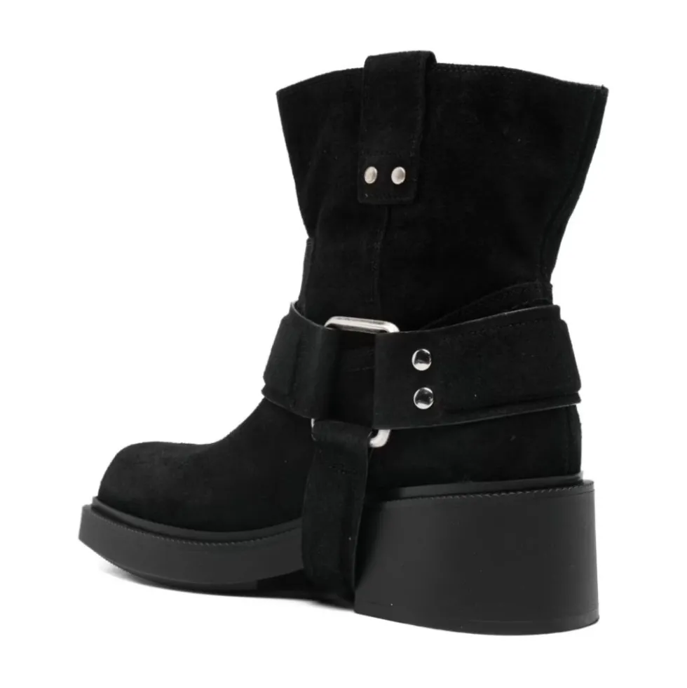 Low Block Heel Boots