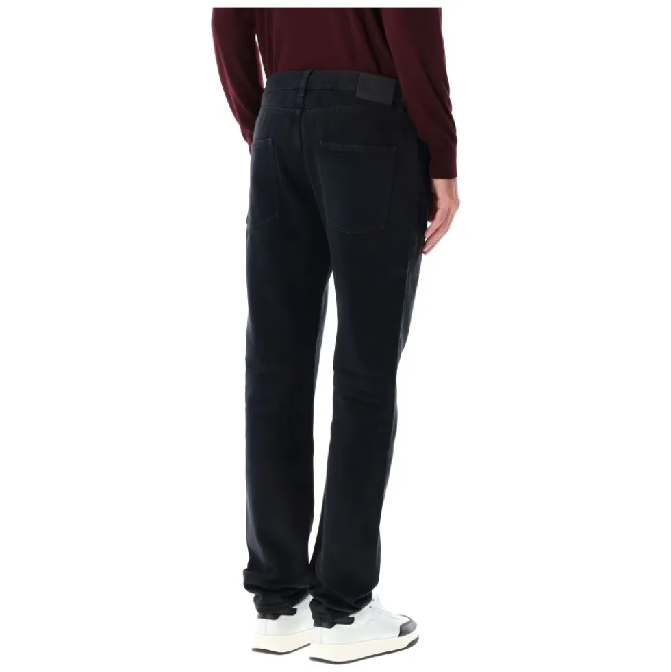 Low-Rise Relaxed Slim Jeans