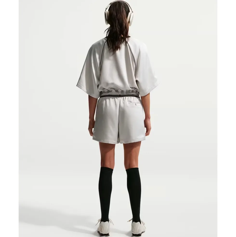 Løse Satinshorts med Medium Talje